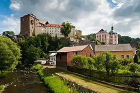 Le château de Bečov (Petschau) en République tchèque