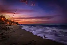 Plage d'Aïn Taya. Septembre 2017.