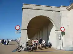 La véloroute à Ostende.
