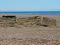 ruines d'un bâtiment.