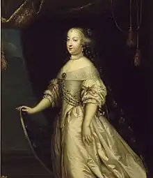 Marie-Thérèse d'Autriche, reine de France, attribué à Henri et Charles Beaubrun, d'après Nicolas Pitau.