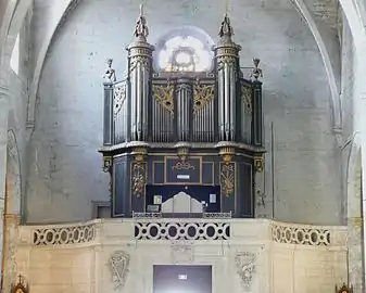 tribune et buffet d'orgue de 1773