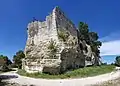 Le rocher où se trouve le monastère