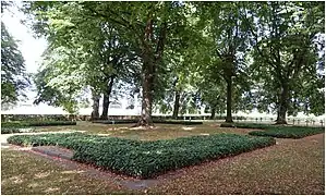 Cimetière militaire allemand.