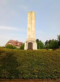Monument à la Royal Naval Division.