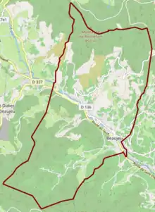 Carte OpenStreetMap