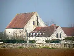 Manoir et grange dîmière.