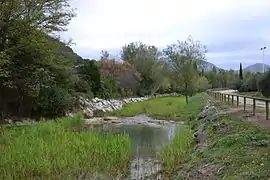 rivière La Salette, à Beaumes-de-Venise