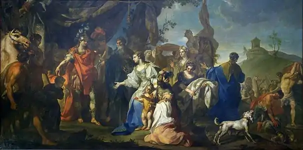 Alexandre le Grand et la famille de Darius, musée des beaux-arts de Chambéry.