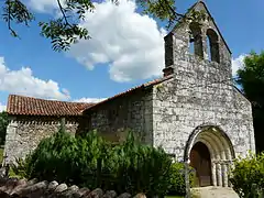 L'église Notre-Dame de Bassac.