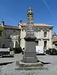 Le monument aux morts.