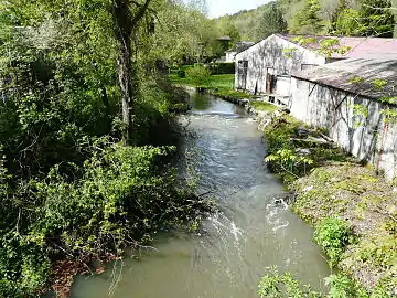 La Beauronne au pont de la RD 710.