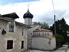 La chapelle orthodoxe de Puyloubard.
