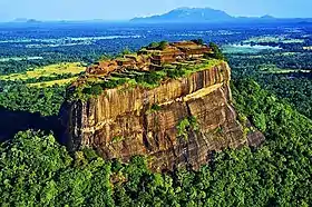 Rocher de Sigirîya, au Sri Lanka.