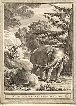 Image illustrative de l’article L'Éléphant et le Singe de Jupiter