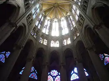 La voûte du chœur de la cathédrale de Beauvais