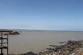 Port du Bec : vue sur la baie.