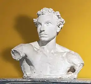 Antoine Bourdelle, Buste d'Achille Laugé (1884).