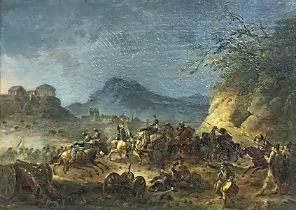 Choc de cavalerie (Campagne du Roussillon) (1793).