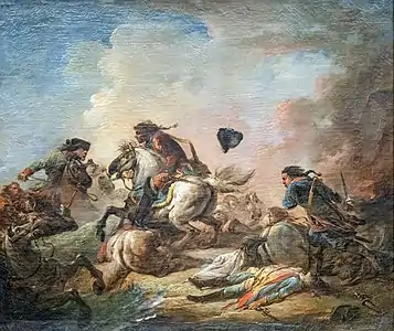 Choc de cavalerie (1781).