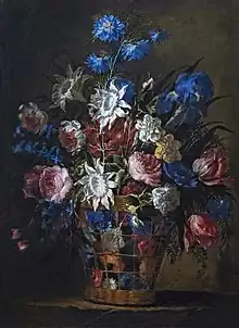 Juan de Arellano, Corbeille de fleurs.
