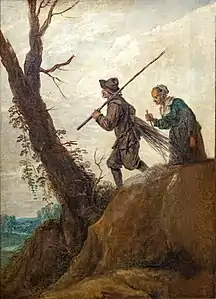 David Teniers le Jeune, Les Bûcherons.