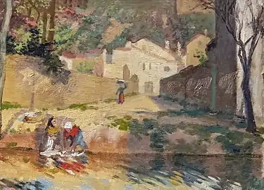 Armand Guillaumin, Les Lavandières.