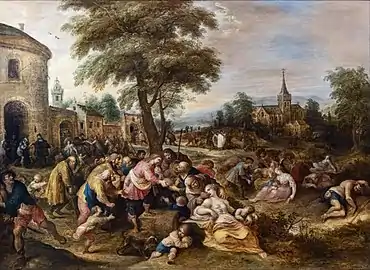 Frans Francken II, Les 7 œuvres de Miséricorde.