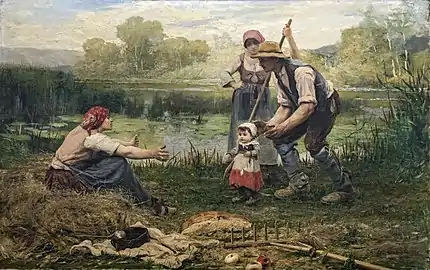 Les Premiers pas (1883), musée des Beaux-Arts de Carcassonne