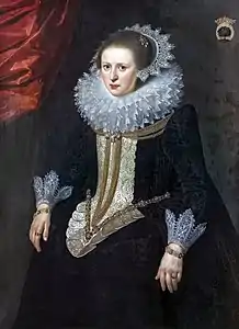 Paulus Moreelse, Madame Van Schurman.