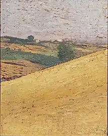 Henri Martin, Paysage du Lauragais (1891).