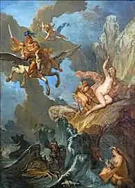 Nicolas Bertin,Persée délivrant Andromède.