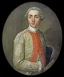 Cazes fils, Portrait de Louis Sauveur Chénier (1773).