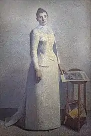 Achille Laugé, Portrait de Madame Astre (1892).