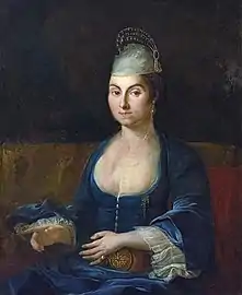 Cazes fils, Portrait de Madame Louis Chénier.