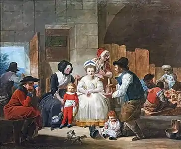 Scène d'intérieur (1784).