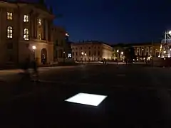 Bebelplatz la nuit