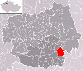 Localisation de Bechlín