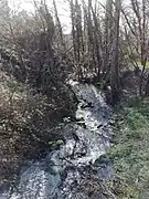 Au niveau du pont avenue des bois