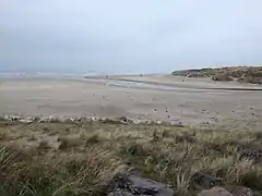 Endroit où la Becque se jette dans la mer