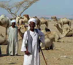 Nomades Beja dans le triangle de Hala'ib, 2006.