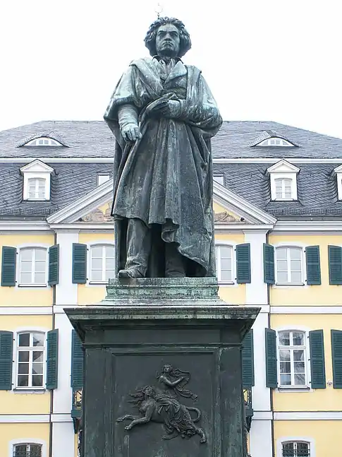 Statue de Beethoven à Bonn