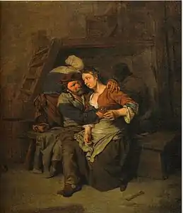 Couple d'amoureux, 1658-1660 (Vienne)