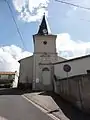 L'église Saint-Martin vue de l'avant, après sa rénovation.