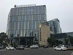 Hôtel InterContinental de Pékin en juillet 2017.