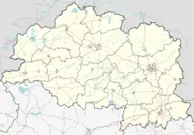 Voir sur la carte administrative du voblast de Vitebsk