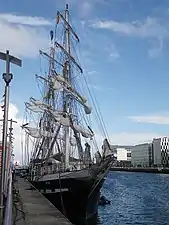 Le Belem a Dublin le 14 juillet 2010.