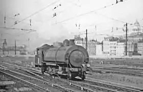 Une ancienne 131T du Railway Operating Division en fin de carrière à Bruxelles.