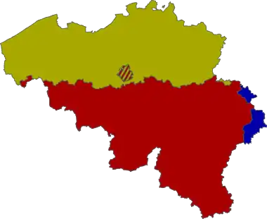 Circonscriptions belges aux élections européennes