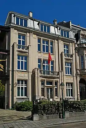 Ancien Institut pour le traitement des maladies des yeux du docteur Coppez, avenue de Tervueren 68-70